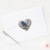 Bergvogel Hart Sticker (Envelop)