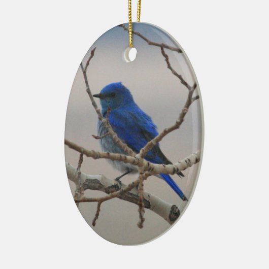 Bergvogel Keramisch Ornament (Links)