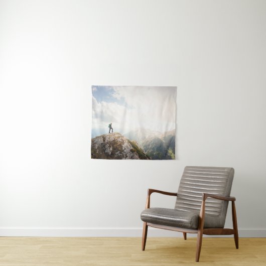 Bergwandelaar Wandkleed (In Situ (horizontaal))