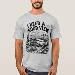 Bergwandelavontuur Cadeau Natuurliefhebber T-shirt