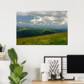 Bergwandelen/berglandschap Poster (Thuiskantoor)