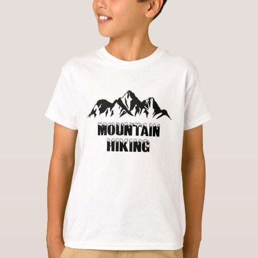 Bergwandelen T-shirt (Voorkant)