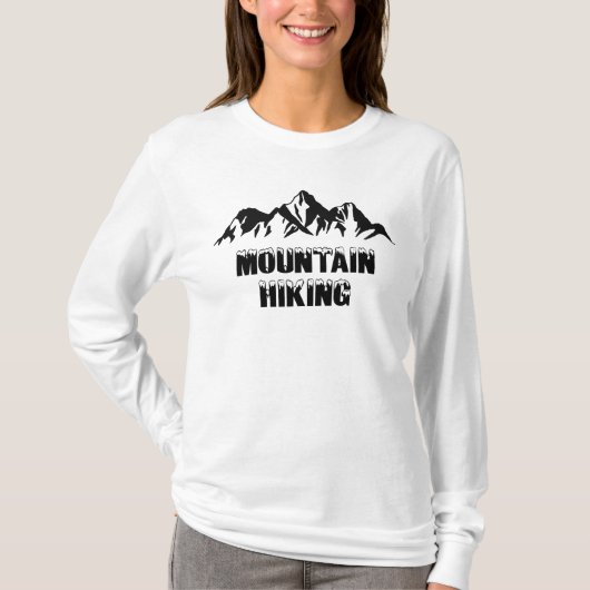 Bergwandelen T-shirt (Voorkant)
