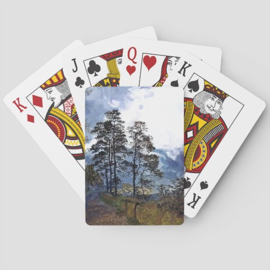 BERGWANDELING POKERKAARTEN (Achterkant)