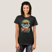 bergwander waar de Wifi Weak Campin T-shirt (Voorkant volledig)