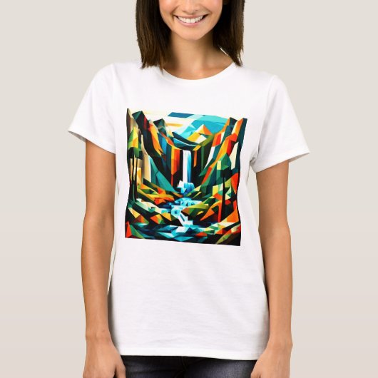 Bergwaterval 7 t-shirt (Voorkant)