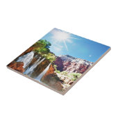 Bergwaterval Tegeltje (Zijkant)