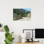 Bergweg Landschap Foto Natuur Wall Poster (Thuiskantoor)