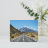 Bergweg Nieuw-Zeeland Natuur Landschap Briefkaart (Staand voorkant)