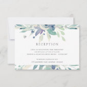 Bergweide Watercolor Bloemen Ontvangstkaart Kaart (Voorkant)