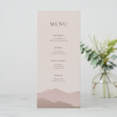 Bergweide Weddenschap Menu (Staand voorkant)