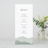 Bergweide Weddenschap Menu (Staand voorkant)