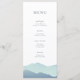 Bergweide Weddenschap Menu