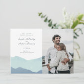 Bergweide Weddenschap Save The Date (Staand voorkant)