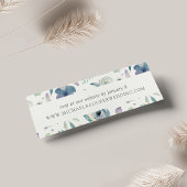 Bergweide Weddenschap Website RSVP-kaarten Mini Visitekaartjes