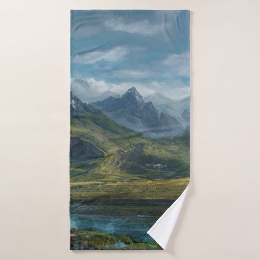 Bergweiden Badhanddoek (Badhanddoek)