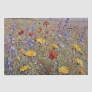 Bergwildebloemen Decoupage Tissuepapier