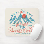  bergwolf klimmen wandelen buiten muismat (Met muis)