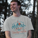 bergwolf klimmen wandelen buiten t-shirt<br><div class="desc">Oproep aan alle natuur liefhebbers, bergbeklimmers, wandelaars en kampeerliefhebbers! Ons T-shirt 'Best Uitzichten, Hardest Climbs' belichaamt de avontuurlijke sfeer. Omarm de sensatie van het veroveren van bergen, jezelf onderdompelen in adembenemende landschappen. Draag trots op uw outdoor escapades en inspireer anderen om samen met u op het pad van verkenning en...</div>