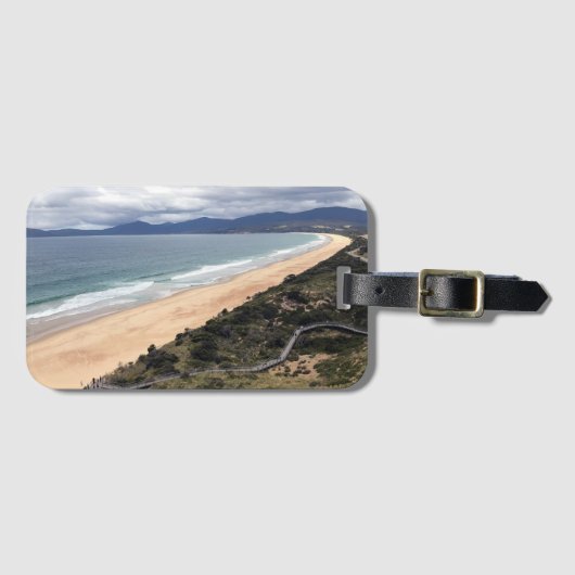 Bergzicht Bagagelabel (Voorkant (horizontaal))