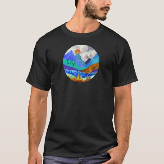 Bergzicht T-shirt (Voorkant)
