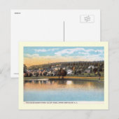 Bergzijde van Valley Rd, Montclair, NJ Vintage Briefkaart (Voorkant / Achterkant)