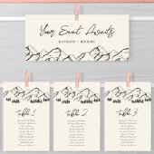 Bergzitgrafiek Kaart Pijnboom Outdoor