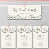 Bergzitgrafiek Kaart Pijnboom Outdoor