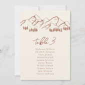 Bergzitgrafiek Kaart Pijnboom Outdoor (Voorkant)