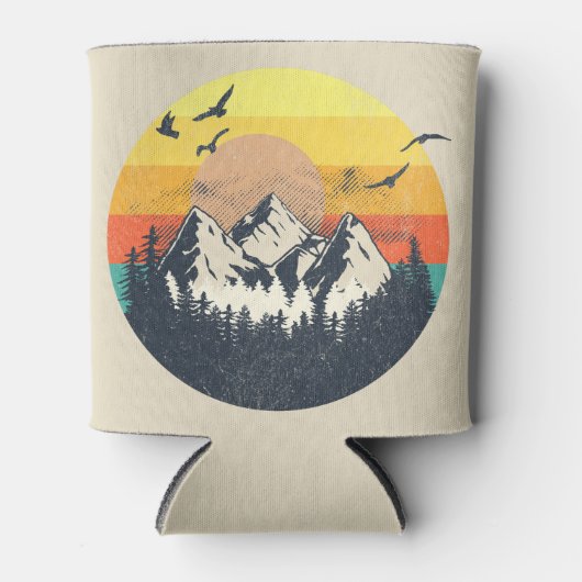 Bergzonsondergang Blikjeskoeler (Voorkant)