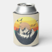 Bergzonsondergang Blikjeskoeler (Blikje Achterkant)