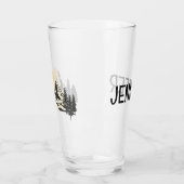 Bergzonsondergang Glas (Links)