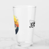 Bergzonsondergang Glas (Links)