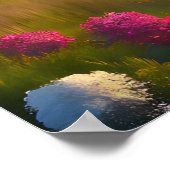 Bergzonsondergang | Natuurlijke Decoratie (Hoek)