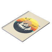Bergzonsondergang Notitieboek (Linkerzijde)