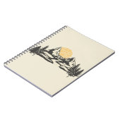 Bergzonsondergang Notitieboek (Linkerzijde)