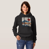 Bergzonsondergang Schoonheid Hoodie (Voorkant volledig)