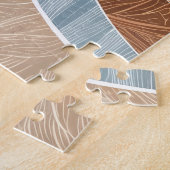 Bergzonsondergang Schoonheid Legpuzzel (Zijkant)