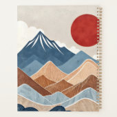 Bergzonsondergang Schoonheid Planner (Achterkant)