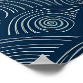 Bergzonsondergang Schoonheid Poster (Hoek)