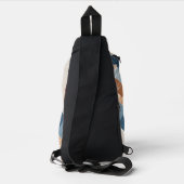 Bergzonsondergang Schoonheid Sling Bag (Achterkant)