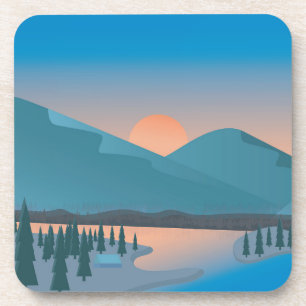 BERGZONSOPGANG BIER ONDERZETTER