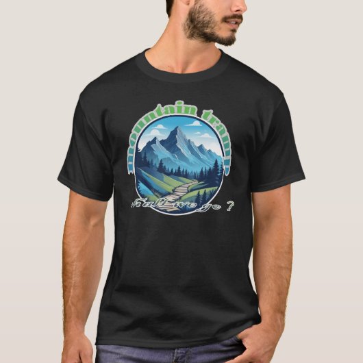 bergzwerver t-shirt (Voorkant)