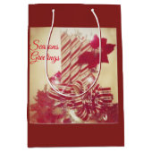 Beribboned Holiday Candle Medium Cadeauzakje (Voorkant)