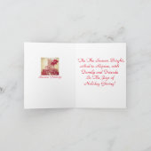 Beriboned Holiday Candle Kaart (Binnen)