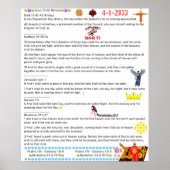 Bericht aan de kerk poster (Voorkant)