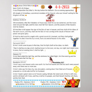 Bericht aan de kerk poster