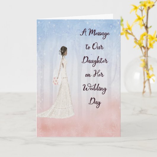 Bericht aan de zwarte dochter op de dag van het hu kaart (Gele Bloem)