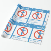 Bericht Alle bezoekers Cadeaupapier (Uitgerold)