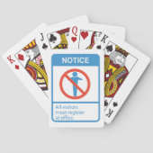 Bericht Alle bezoekers Pokerkaarten (Achterkant)